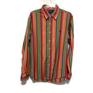 Ralph Lauren Golf button up shirt Sz L